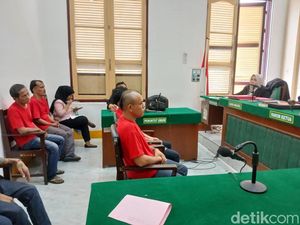 Curi Besi Proyek Stadion Teladan Medan, 4 Pria Ini Divonis 2 Tahun 10 Bulan Bui