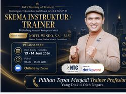Mau Diakui Negara sebagai Trainer? Ini Jalur Resmi Lewat SKKNI Level 4 BNSP