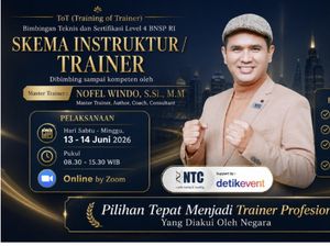 Mau Jadi Trainer Diakui Negara? Mulai dari Sertifikat BNSP RI Ini