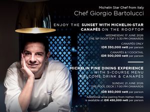 Pengalaman Santap Kelas Dunia di Bali Hadirkan Chef Michelin!