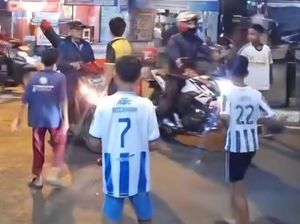 Viral Aksi Bocil Hadang Pemotor Lawah Arah di Simpang Ciawi Bogor