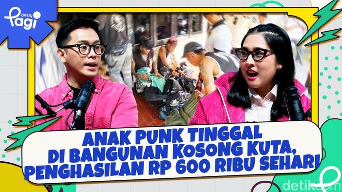 Video: Anak Punk Tinggal di Bangunan Kosong Kuta, Penghasilan Rp 600 Ribu Sehari