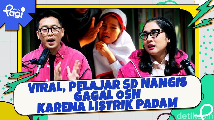 Video: Viral, Pelajar SD Nangis Gagal OSN karena Listrik Padam
