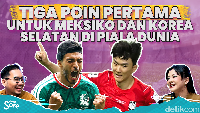 Senyum Meksiko dan Korea Selatan di Partai Pembuka Piala Dunia!