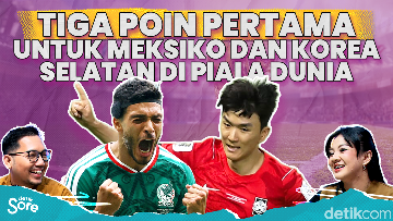 Senyum Meksiko dan Korea Selatan di Partai Pembuka Piala Dunia!