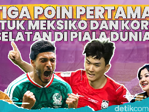 Senyum Meksiko dan Korea Selatan di Partai Pembuka Piala Dunia!