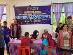 Polairud Polda Riau Gelar Program Jalur dan Klinik Apung di Rupat Utara