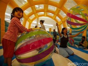 Keceriaan Anak-anak Warnai Awal Musim Liburan