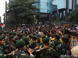 TNI Jelaskan Pengerahan Prajurit Ikut Amankan Demo di Tosari Jakpus