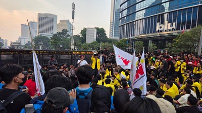 Demo Mahasiswa di Jakarta