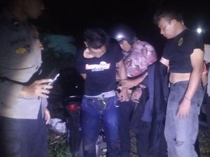 Komplotan Maling Kabel Kepergok Polisi Saat Beraksi di Atas Tower Seluler