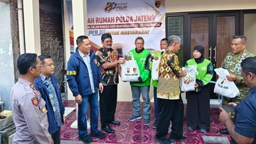 Sambut Hari Bhayangkara, Polda Jateng Bedah Rumah Korban Kebakaran di Semarang