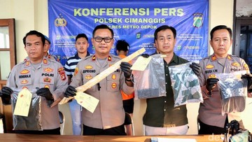 Polisi Tangkap Perampok yang Bacok Ibu dan Anak Pakai Parang di Depok