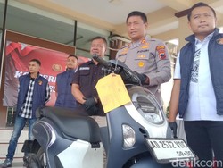 Panik! Maling Motor di Klaten Nyungsep Saat Dikejar Korban