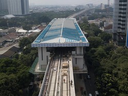 Diresmikan Agustus, Rute LRT Kelapa Gading-Manggarai Bisa Ditempuh 28 Menit