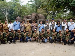 Rajiv Sebut Lahirnya Anak Gajah Nona Seroja Momentum Perkuat Konservasi