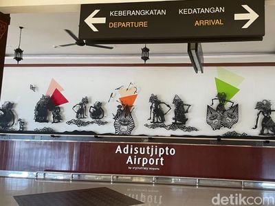 Potret Sepinya Bandara Adisutjipto Saat Ini