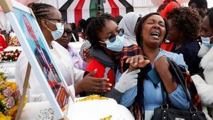 Tangis Pecah di Stadion Gilgil, Kenya Kenang Siswi Korban Kebakaran Asrama