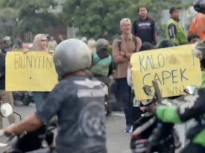 Video: Aksi Capek Jadi WNI, Pengendara Bunyikan Klakson di Jalan Sudirman