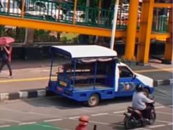 Viral PKL Hanya Geser saat Ada Penertiban Trotoar Salemba