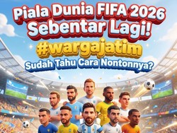 Mau Gelar Nobar Piala Dunia? Ini Panduan dari Kominfo Jatim