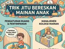 Rumah Sering Berantakan gegara Mainan Anak? Bereskan Pakai Trik Kilat Ini