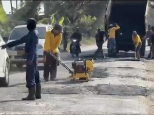 Pemprov Jateng Kebut Betonisasi Jalan Cepu-Randublatung Blora