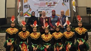 Srikandi Green Policing Polda Riau Sabet Juara 1 Senam Kreasi Perwosi