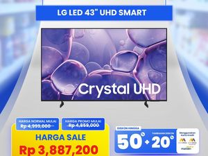 Beli LG LED TV 43 Hemat Sejutaan! Cuma di Transmart Full Day Sale