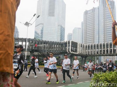 Ada Jakarta Marathon, CFD Sudirman Ditiadakan
