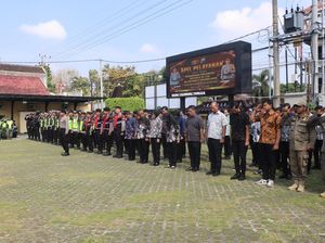 654 Personel Gabungan Amankan Kunjungan Megawati ke Blitar Siang Ini
