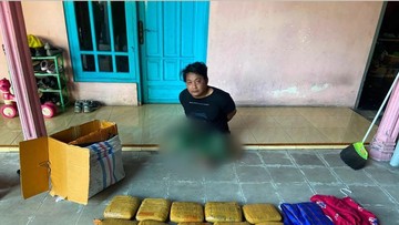 Bareskrim Gagalkan Pengiriman 10 Paket Ganja dari Padang ke Sidoarjo