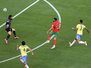 Brasil Tim Favorit, Maroko Syukuri Hasil Seri