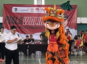 Intip Keseruan 19 Tim Barongsai Berlomba Rebut Piala Wali Kota Surabaya