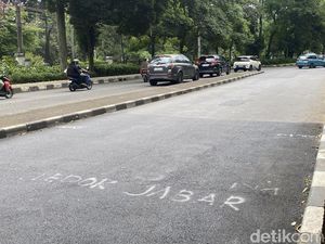 Perbaikan Jalan Lenteng Agung Diberi Batas Wilayah Depok, Bina Marga Jelaskan