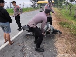 Puluhan Remaja Kocar-kacir Kabur ke Sawah saat Aksi Balap Liar Dibubarkan