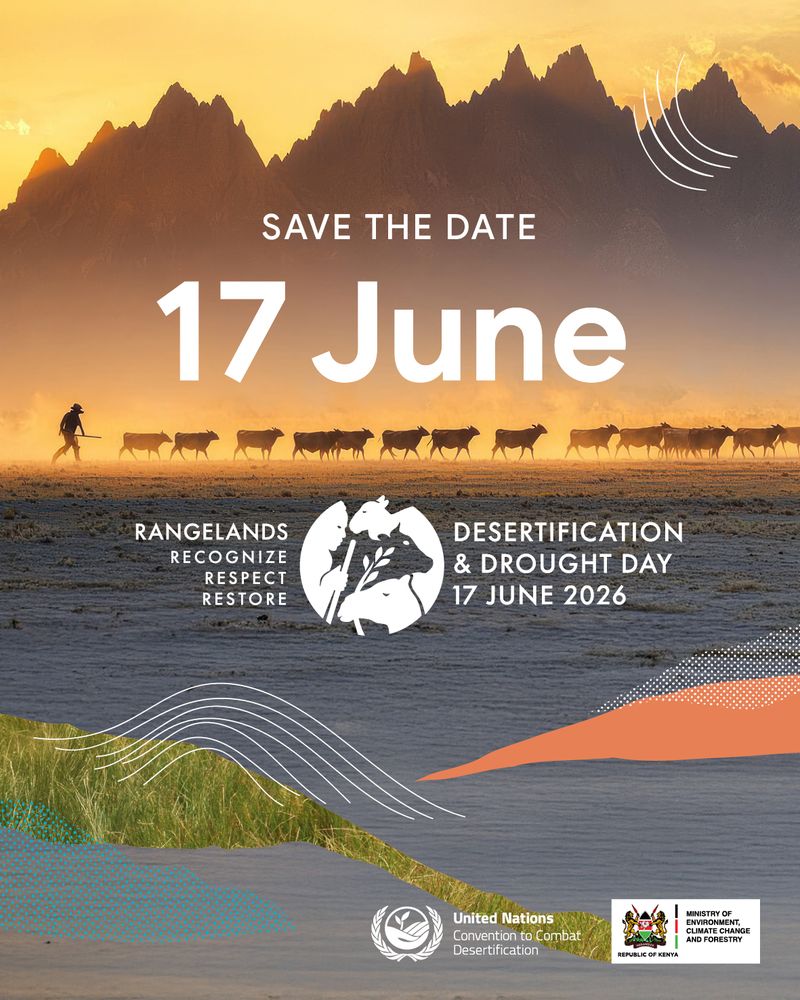 Poster Hari Dunia untuk Memerangi Penggurusan dan Kekeringan 2026