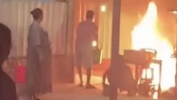 Cemburu Diduga Jadi Motif Pria Bakar Mantan Istri Siri di Angkringan