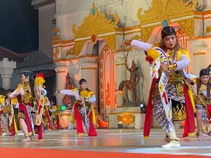 Lestarikan Budaya, Siswa SRT 5 Ponorogo Tampil di Ajang Bergengsi Nasional
