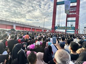 CFD Palembang Jadi Ajang Olahraga hingga Berburu Kuliner UMKM