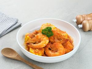 Resep Udang Saus Padang ala Warung Seafood Tenda, Bikin Nambah Nasi!