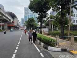 CFD Ditiadakan Imbas Jakarta Marathon, Warga Kecele Olahraga di Rasuna Said