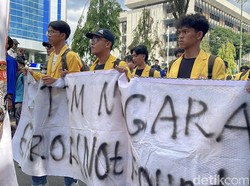 Aliansi BEM Gelar Aksi di Depan DPRD Kalsel, Bawa 4 Poin Tuntutan