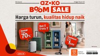 AZKO BOOM SALE Hadirkan Ragam Promo Menarik, Ini Detailnya