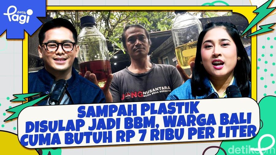 Video: Sampah Plastik Disulap Jadi BBM, Warga Bali Cuma Butuh Rp 7 Ribu per Liter 