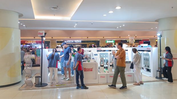 dok. Broco Foto : Pameran Broco Electrical yang diadakan sebelumnya, mendapat respon antusias dari pengunjung.