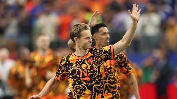 FOI-SOC-SPO-WCS-NETHERLANDS-V-JAPAN:-GROUP-F-FIFA-WORLD-CUP-20 Frenkie de Jong jadi andalan Belanda dalam menyerang Jepang dalam pertandingan kali ini.