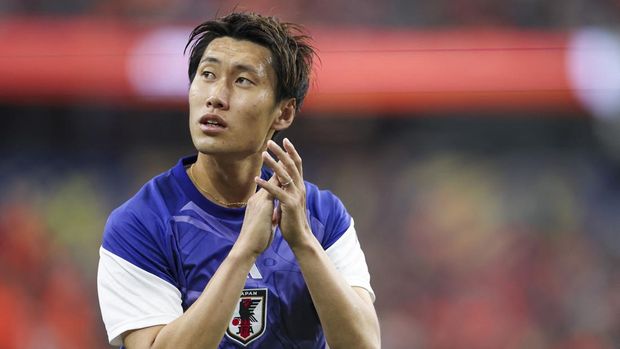 FOI-SOC-SPO-WCS-NETHERLANDS-V-JAPAN:-GROUP-F-FIFA-WORLD-CUP-20 Daichi Kamada jadi andalan Jepang di lini tengah melawan Belanda.