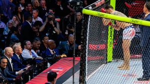 Gedung Putih Jadi Arena Tarung! Trump Gelar UFC Freedom 250 dan Saksikan Duel Panas dari Pinggir Oktagon