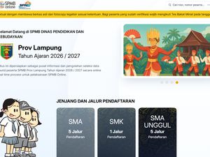 Portal Resmi SPMB Lampung https://lampung.spmb.id/, Cek Jadwal Seleksi SMA-SMK Lengkap